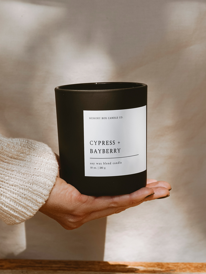 Cypress + Bayberry 10 oz. Candle