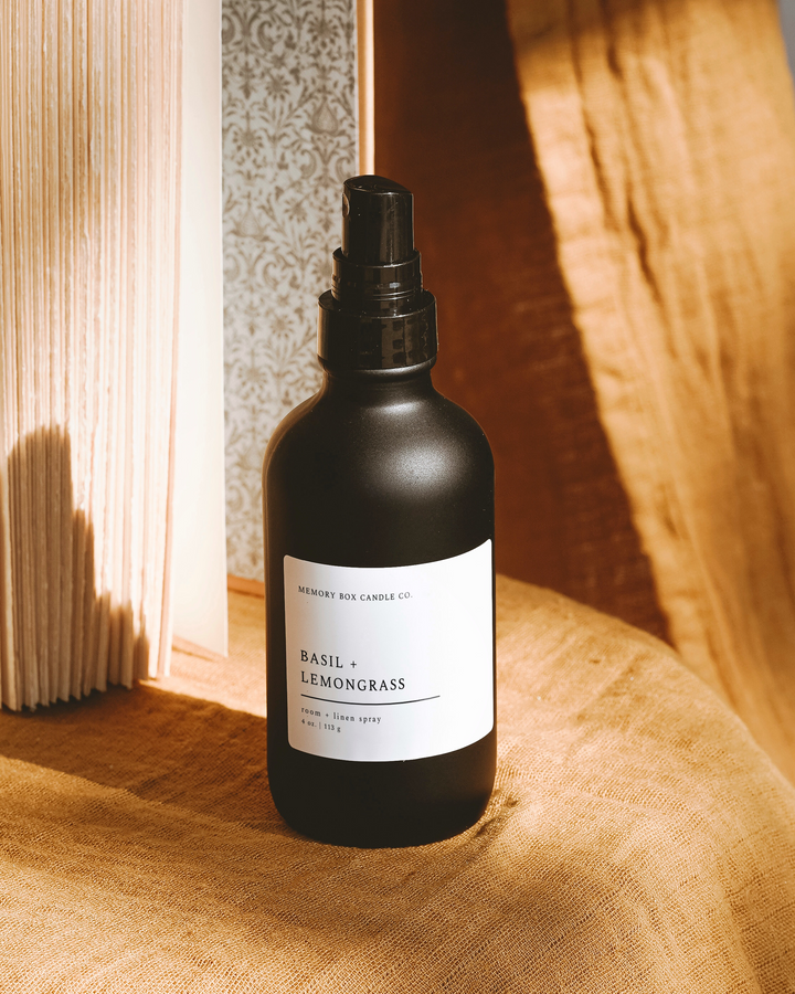 Basil + Lemongrass Room Spray