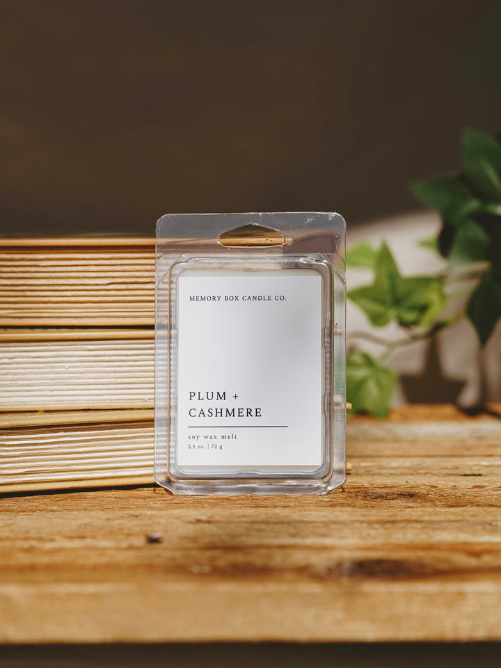Plum + Cashmere Wax Melt