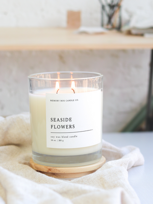 Seaside Flowers Candle
