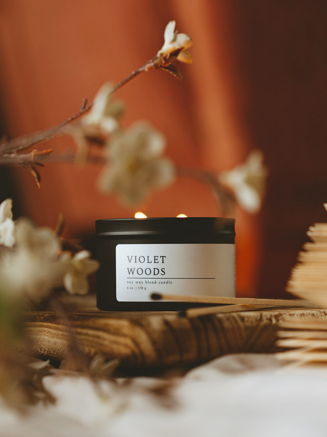 Violet Woods 6 oz. Candle